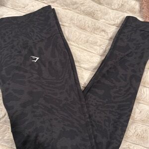 Black safari Gymshark seamless legging